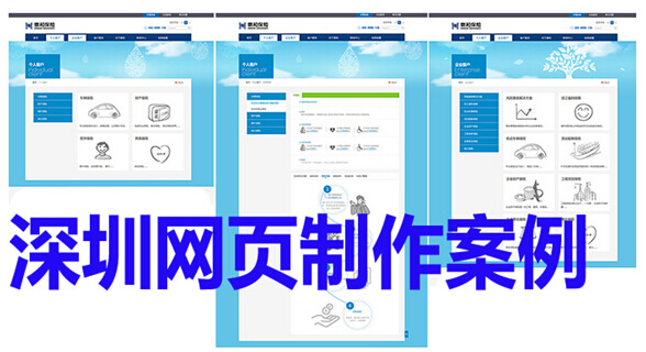 深圳网页制作案例