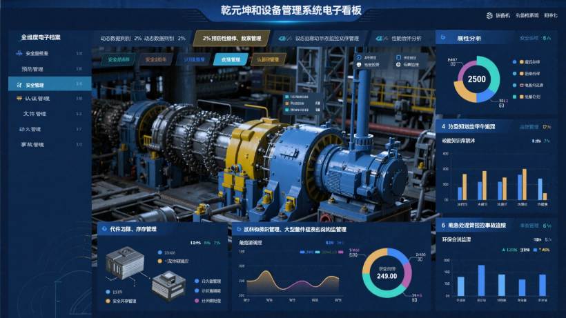 冶金设备管理系统的核心功能